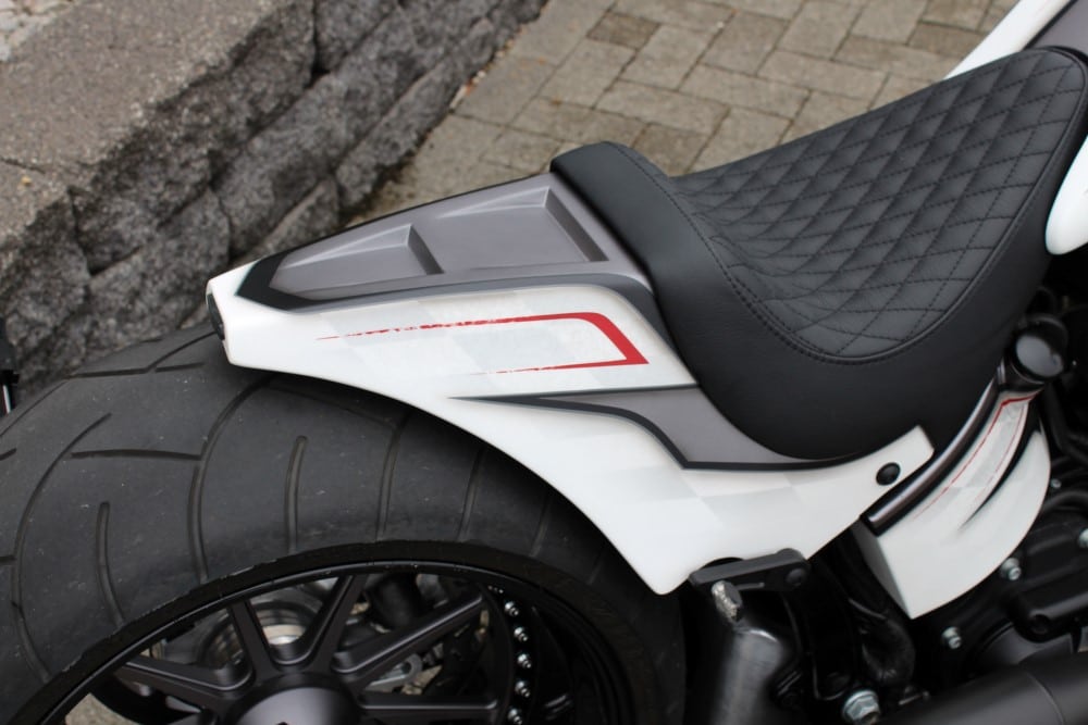 ST-40560      NLC Design Heckfender "Limit" Softail Bj. 08-2017  /  18'Zoll