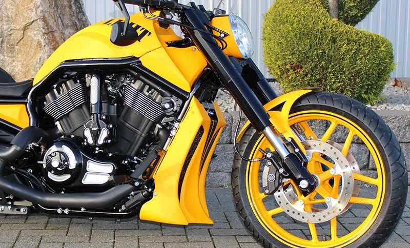 VR-40350   Kühlerblende V-Rod alle Baujahre.