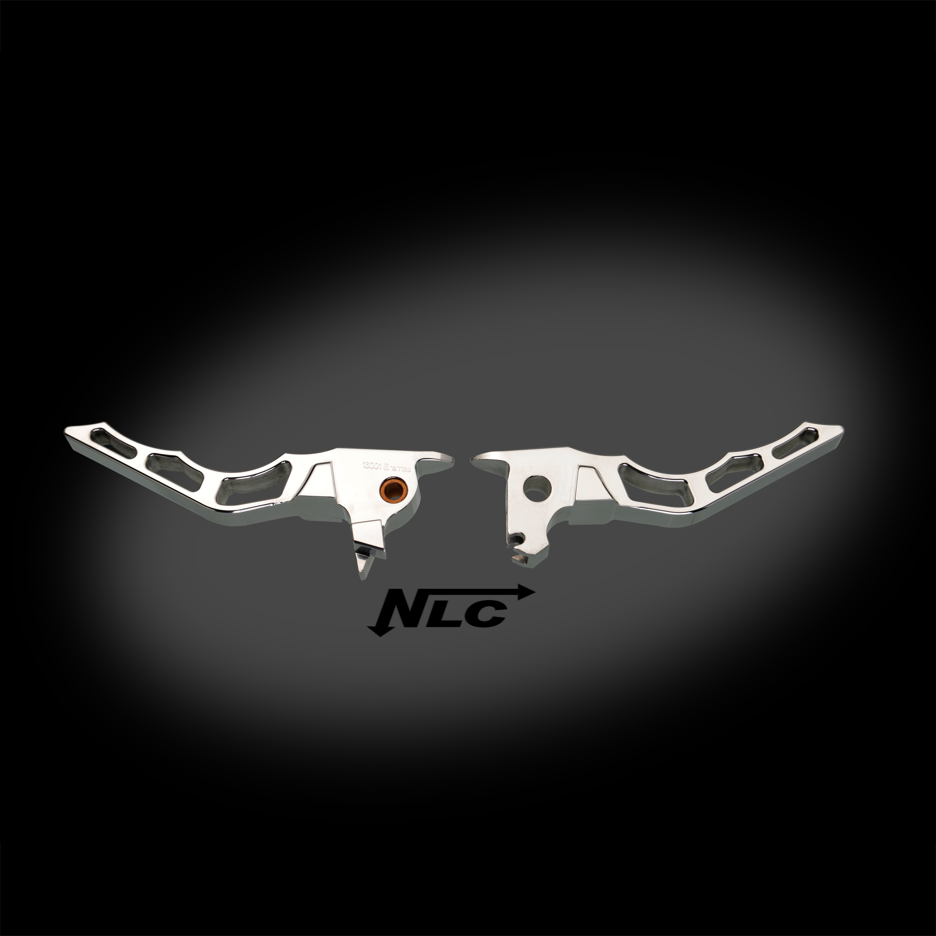 VR-16001    V-Rod CNC-Design Handhebel "Shorty" 07-2017