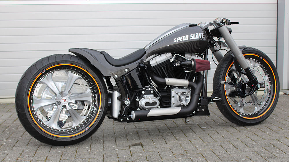 ST-40520      NLC 21' Zoll  Heckfender "Speed" für alle Softail Modelle von 2008-2017