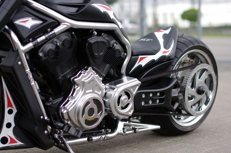 DS-3010  3D-Einarmschwingen Kit - "Monza" für V-Rod Bj.2007-2017