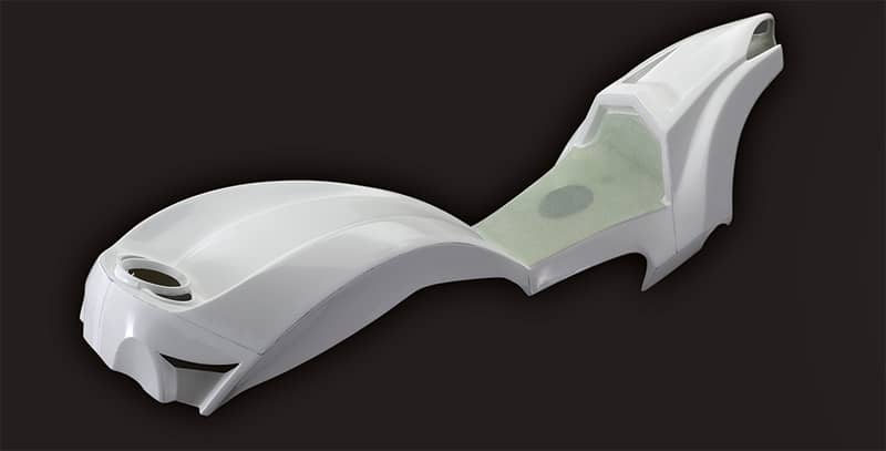 VR-4001    Monocoque "Stealth" V-Rod alle Bj.2002-2017