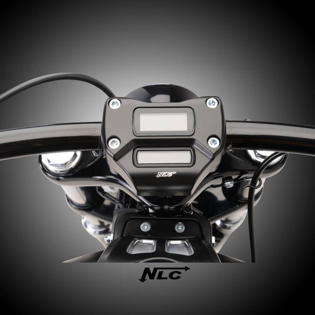 ST-50412      3D Riser mit Tachogehäuse für Breakout 2018 milwaukee eight / poliert