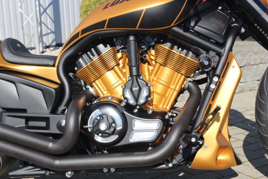 VR-50410     NLC - Design Wasserpumpen Gehäuse für V-Rod alle Bj.