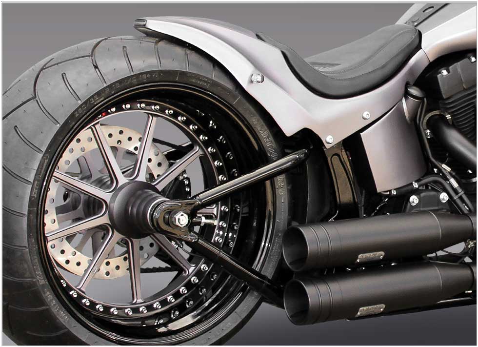 ST-40540     NLC Heckfender "Speed" für Softail Bj. 2008-2017