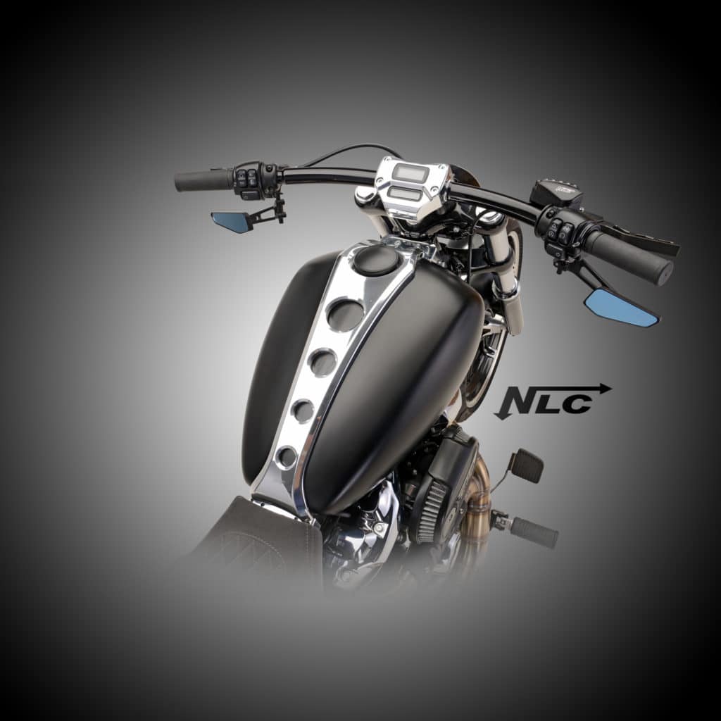 ST-40832       3D-Aluminium Dash für Breakout 2018 milwaukee eight / poliert