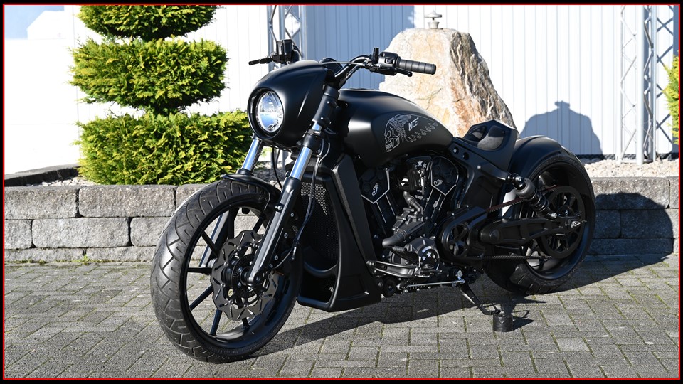 IS-10300 Kühlerblende - Classic - für Indian Scout
