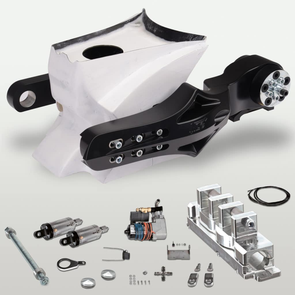 DS-3011   3D-Einarmschwingen Kit  "GP-1" für V-Rod Bj. 2007-2017