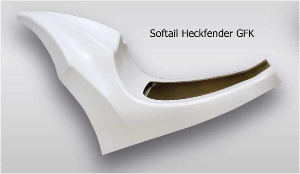 ST-40520      NLC 21' Zoll  Heckfender "Speed" für alle Softail Modelle von 2008-2017