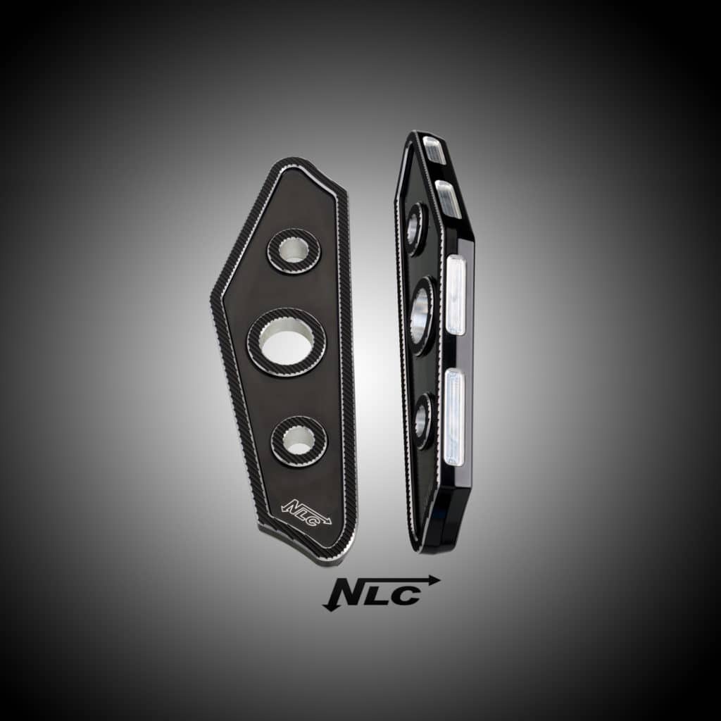 T-5131    NLC Streetglide Soziusrasten Design "Hole"