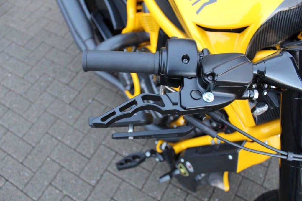VR-16001    V-Rod CNC-Design Handhebel "Shorty" 07-2017