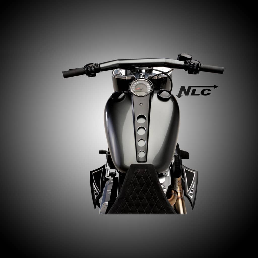 ST-40822       3D-Aluminium Dash für Fatboy 2018 milwaukee eight / poliert