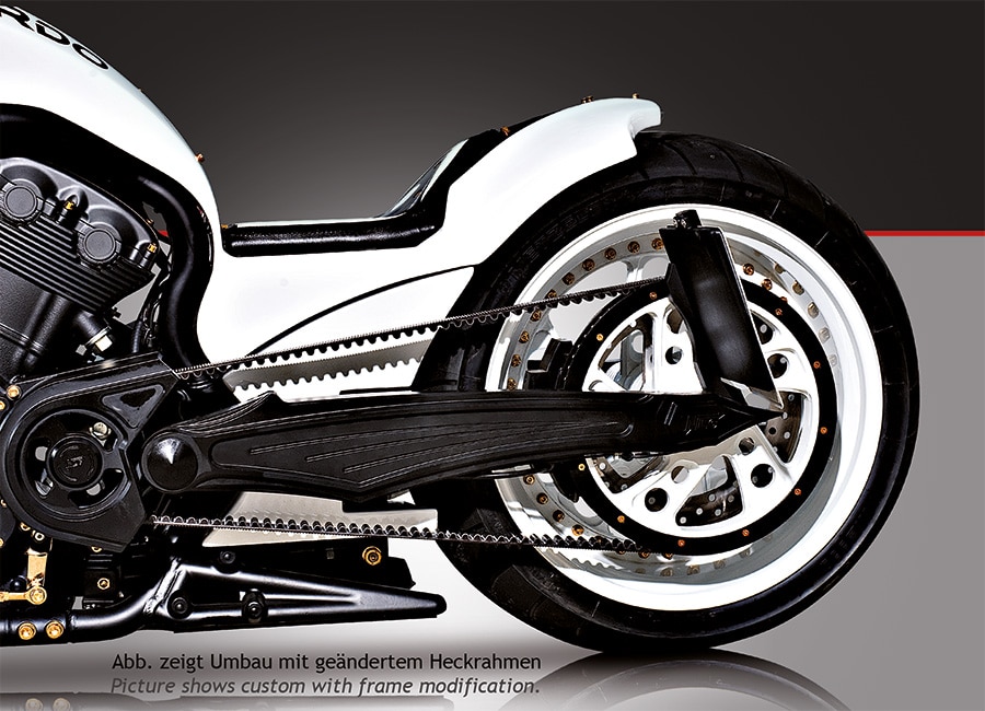 VR-3000    NLC Alu-Designschwinge "Clean Dream" für V-Rod von Bj. 2002-2017