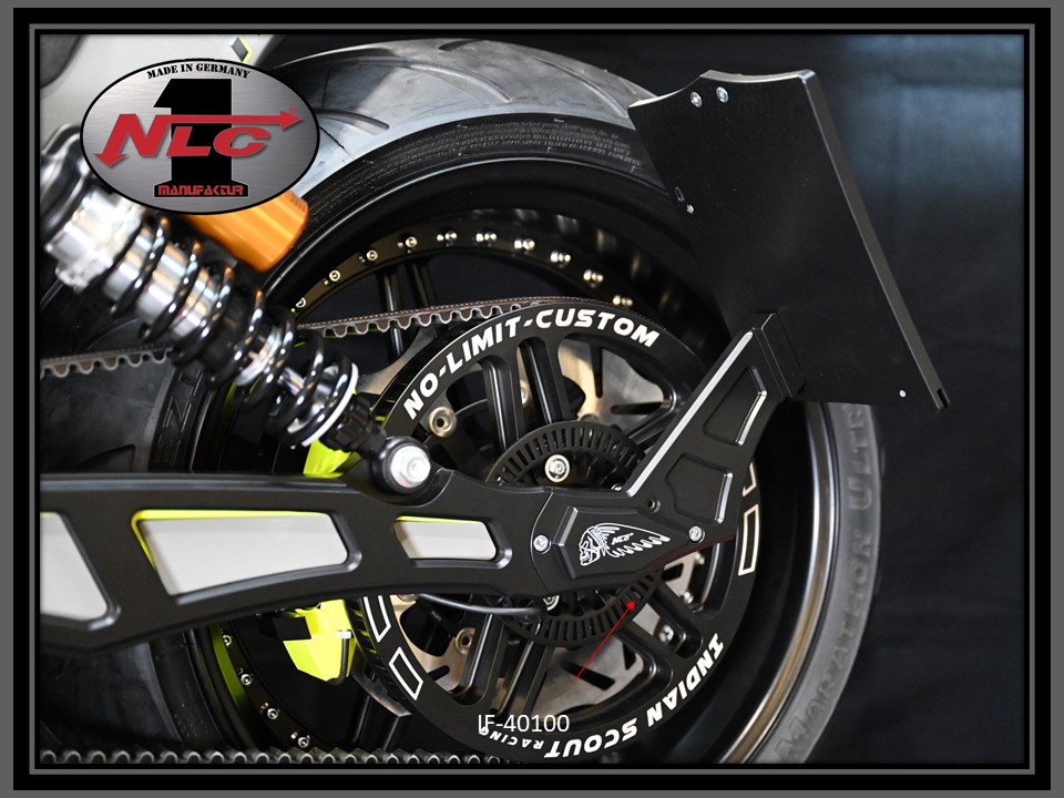 IS-0667 seitlicher Kennzeichenhalter Indian Scout NLC-Schwinge