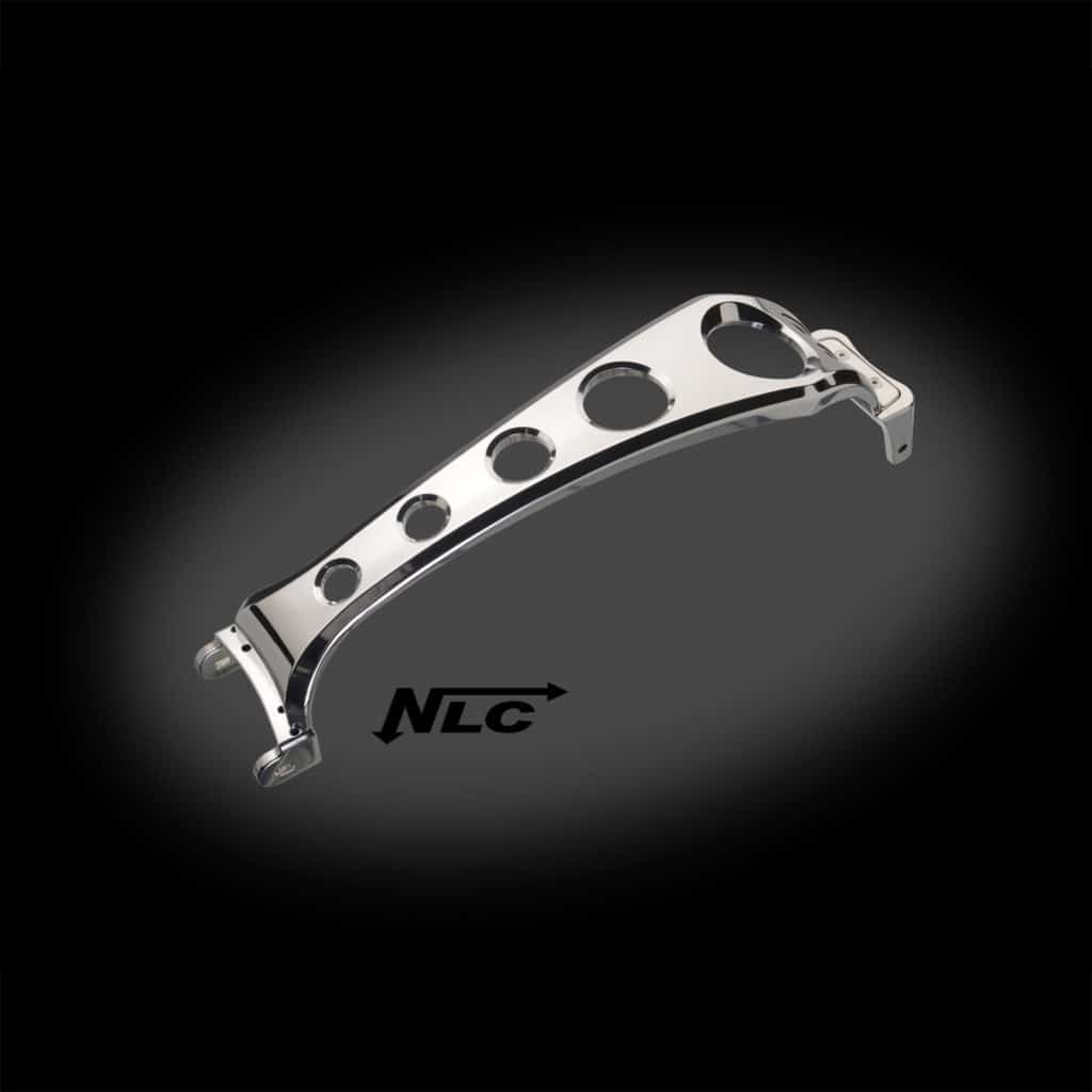 ST-40832       3D-Aluminium Dash für Breakout 2018 milwaukee eight / poliert