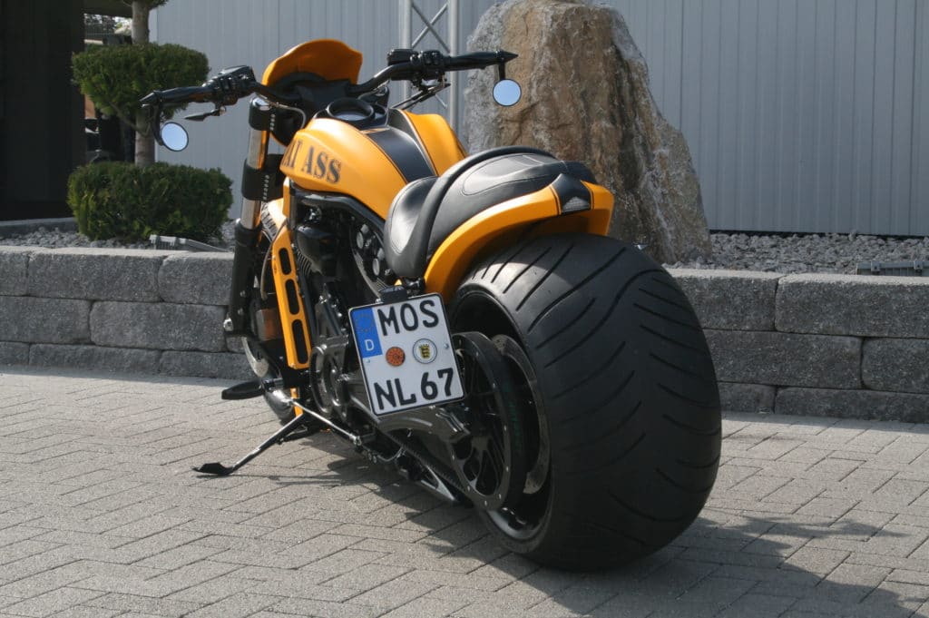 VR-40561    Heckfender V-Rod ab Bj. 07 Reifenbreite bis 300