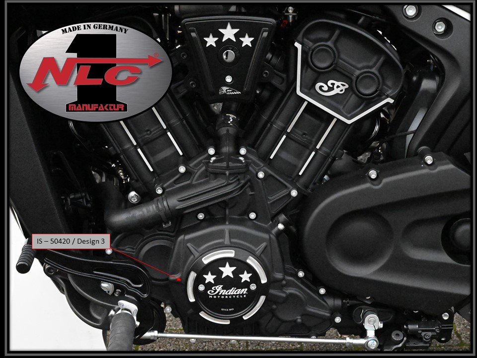 IS-50420 Motordeckel links Indian Scout
