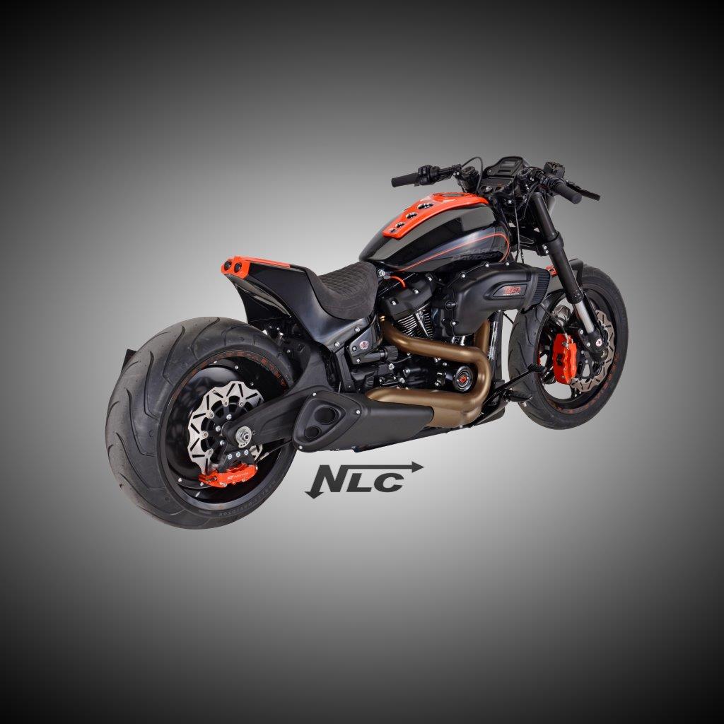 ST-40843    3D-Aluminium Dash für FXDR 2018 Milwaukee Eight / schwarz contrast - cut