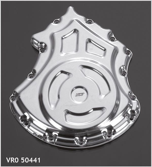VRG-50440       NLC - Design Lichtmaschinendeckel für V-Rod alle Baujahre