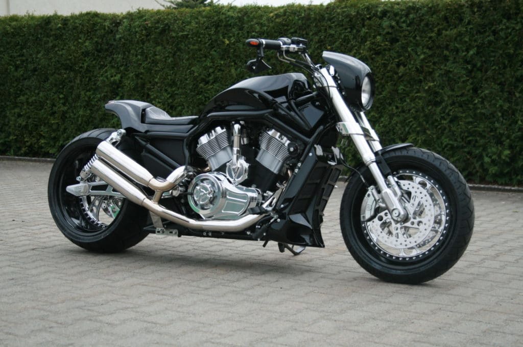 VR-40910      Frontfender GFK 18´und 19´für Muscle , Street-Rod, Night Rod Spezial ab 2012