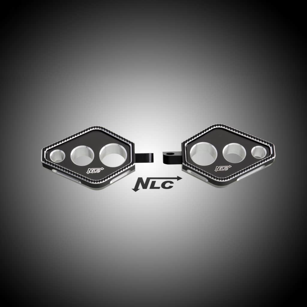T-5131    NLC Streetglide Soziusrasten Design "Hole"
