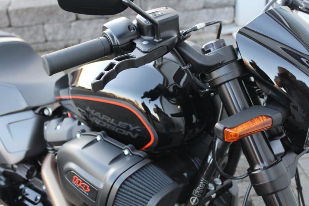 ST-16003    Softail CNC- Design Handhebel "Shorty" 2015- aktuell