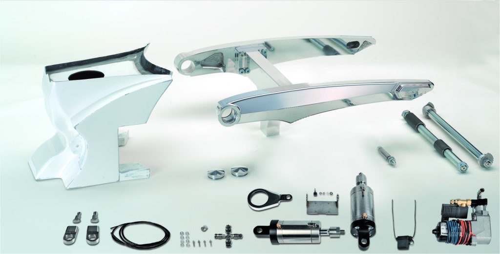 DS-3002      NLC - Schwingenkit down-shock "classic" für alle V-Rod ab 2007