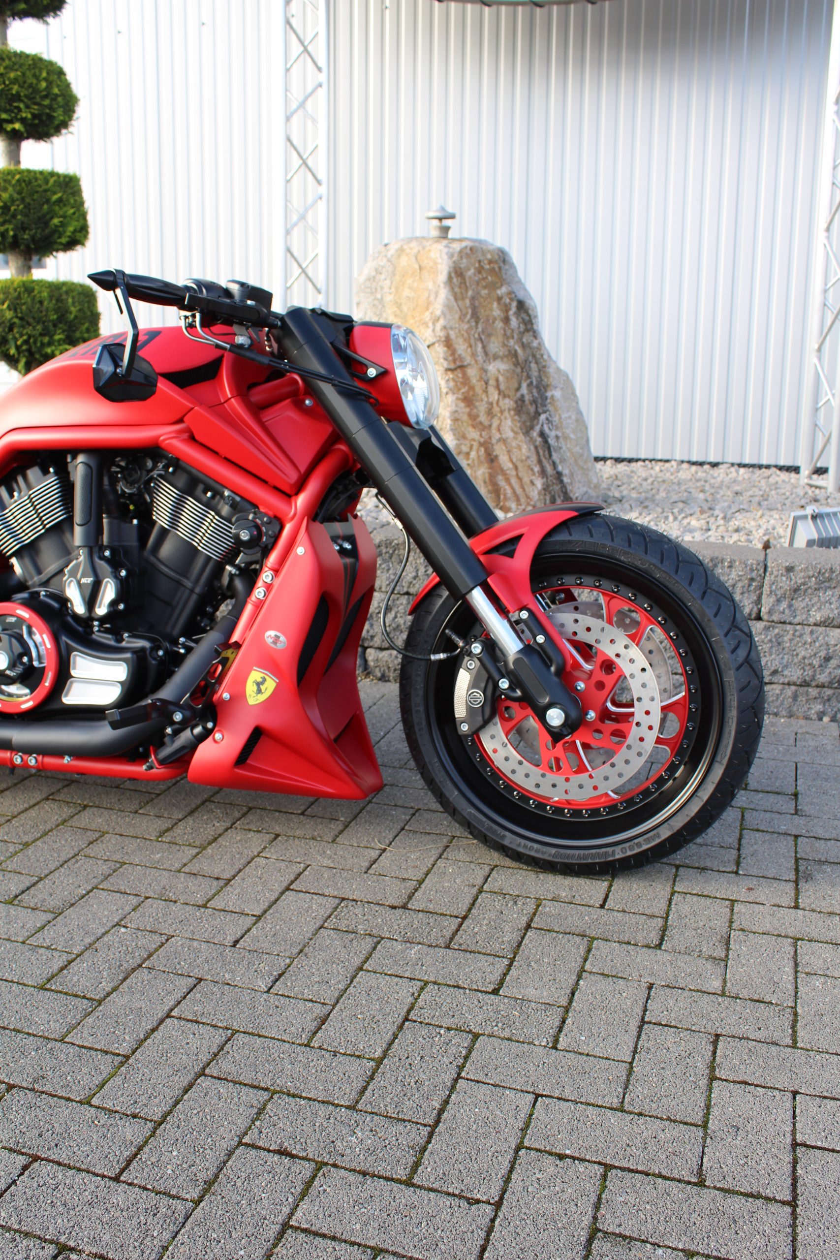 VR-50190       3D-Gabelbrückenkit OEM 290mm breite für alle V-Rod  ab 2012 / Muscle
