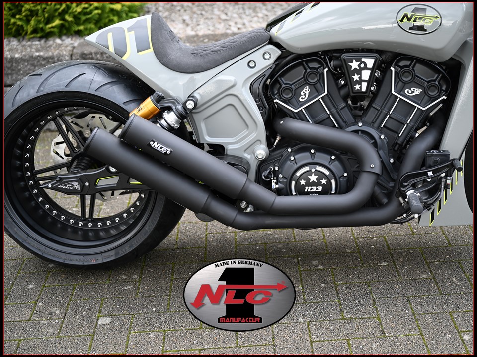 IS-40510 Heckfender - CAFE RACER - Indian Scout