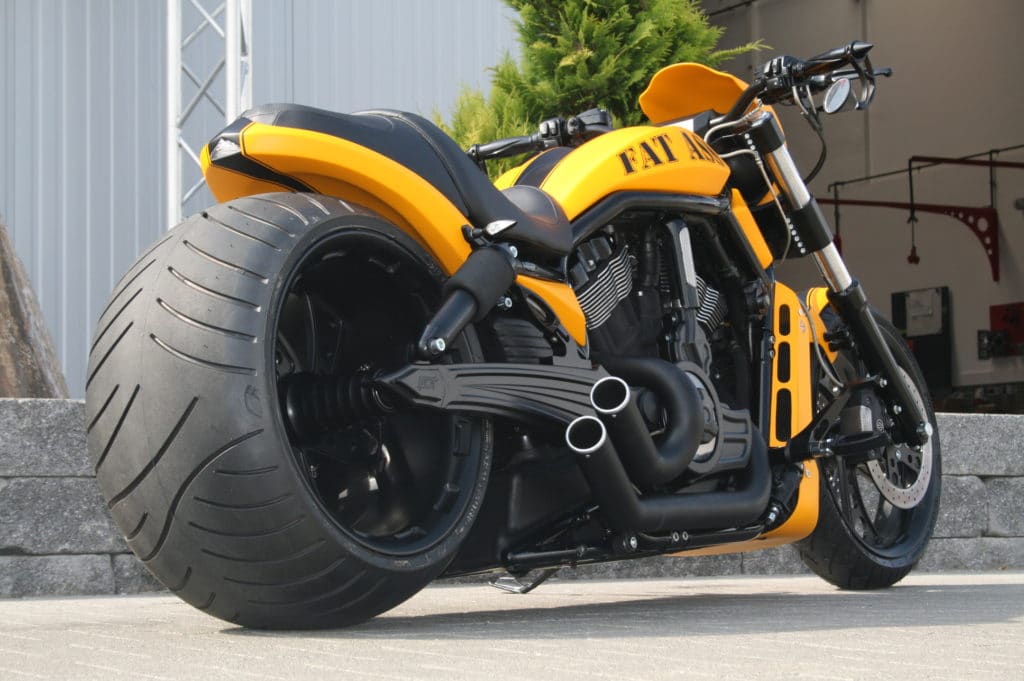 VR-40561    Heckfender V-Rod ab Bj. 07 Reifenbreite bis 300