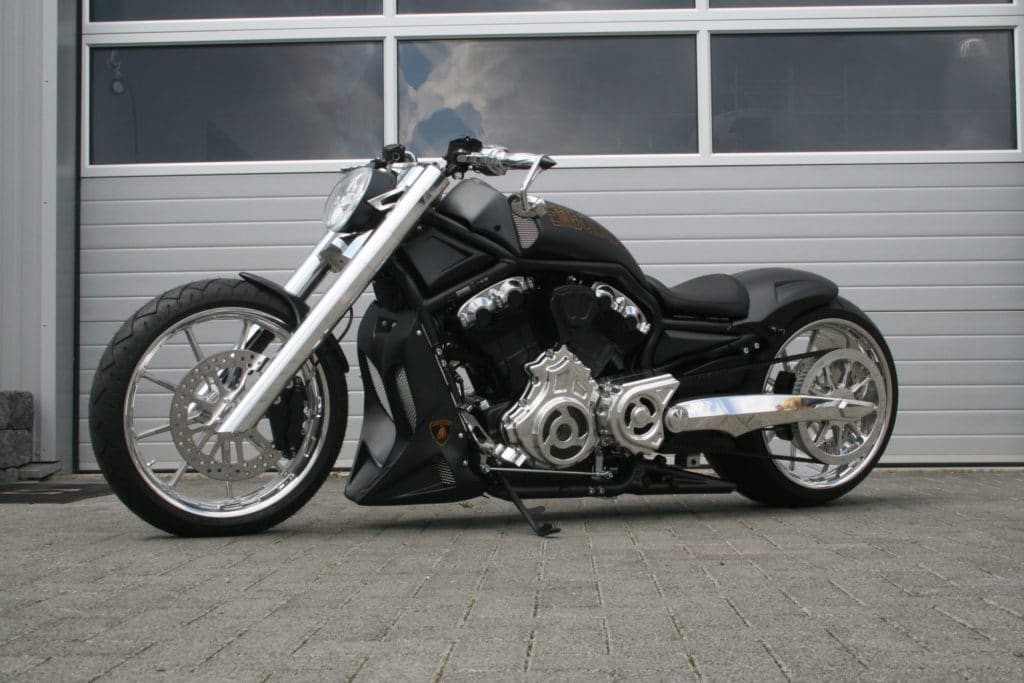 DS-3002      NLC - Schwingenkit down-shock "classic" für alle V-Rod ab 2007