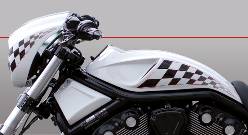 VR-40200   Rahmenblenden V-Rod alle Bj.2002-2017