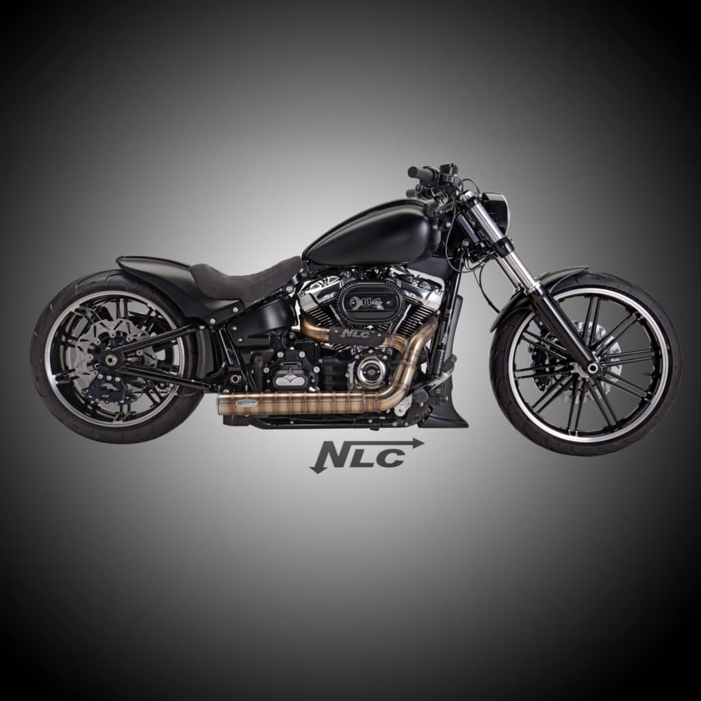 ST-40832       3D-Aluminium Dash für Breakout 2018 milwaukee eight / poliert