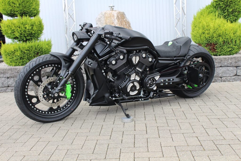 VR-50400      NLC-Design Hupencover incl. Hupe für V-Rod alle Bj.