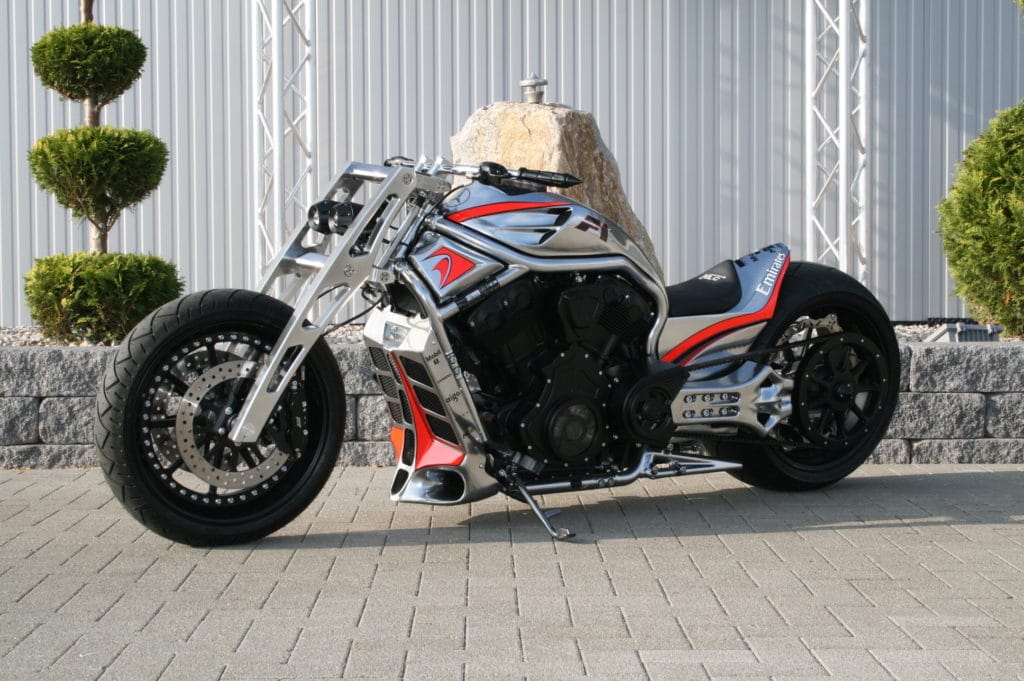 VR-40310 Kühlerblende V-Rod alle Bj. 2002-2017