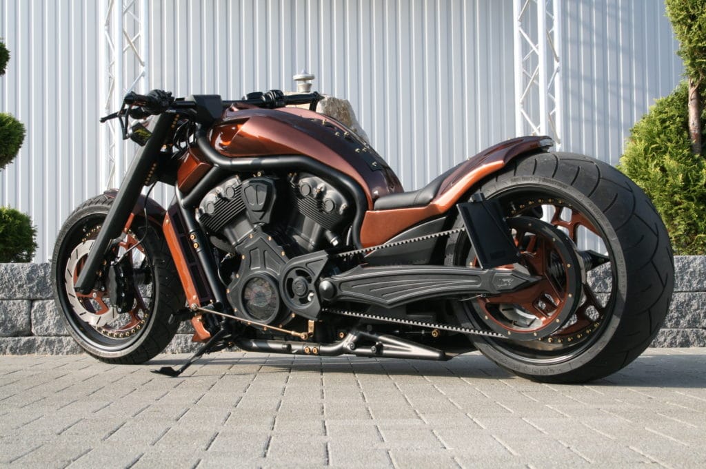 DS-3000     NLC -  Schwingenkit down-shock  "clean dream" für alle V-Rod ab 2007