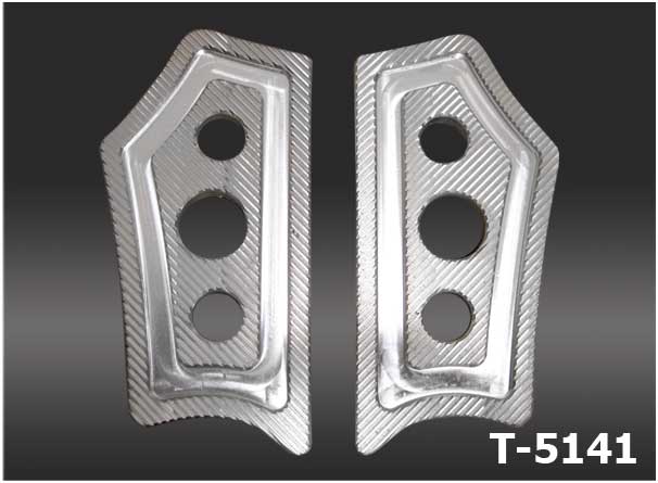 T-5141      NLC Sozius Touring Trittbretter Roadking Design "Hole" Bj. 2009-2017