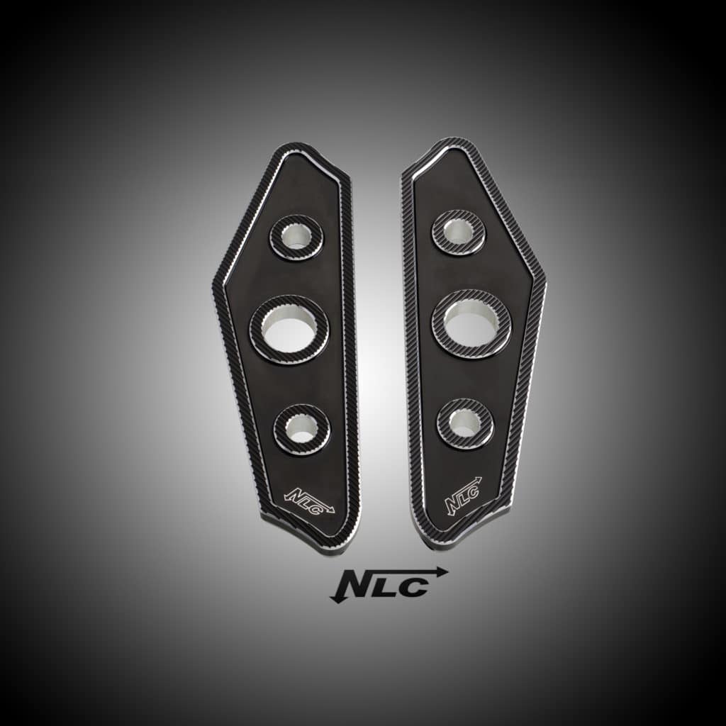 Z-51310     NLC - Design Trittbretter "Hole" für Softail und Touring Modelle
