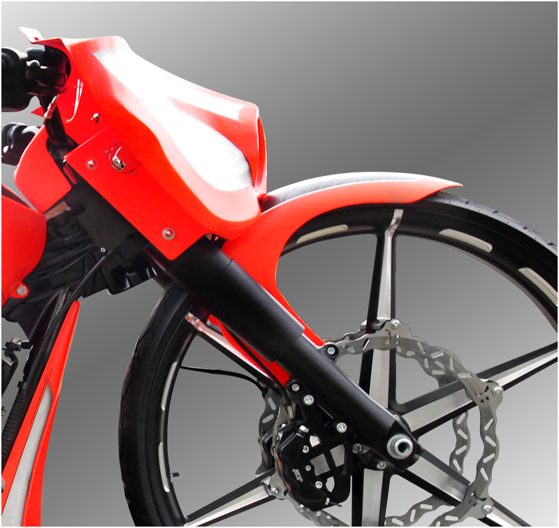 T-4092    Touring Frontfender Design "Royal" 30 Zoll