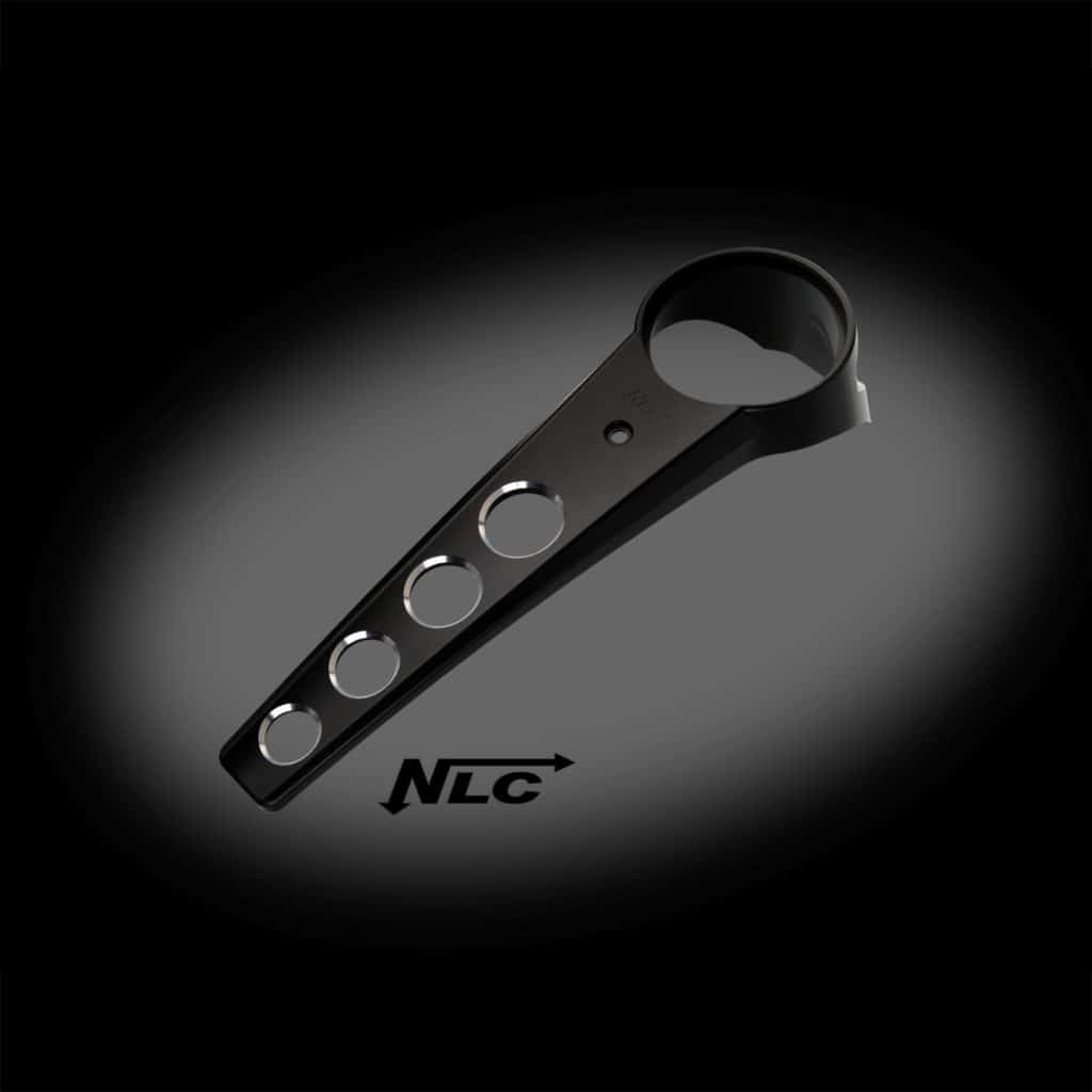 ST-40823      3D-Aluminium Dash für Fatboy 2018 milwaukee eight / schwarz contrast-cut