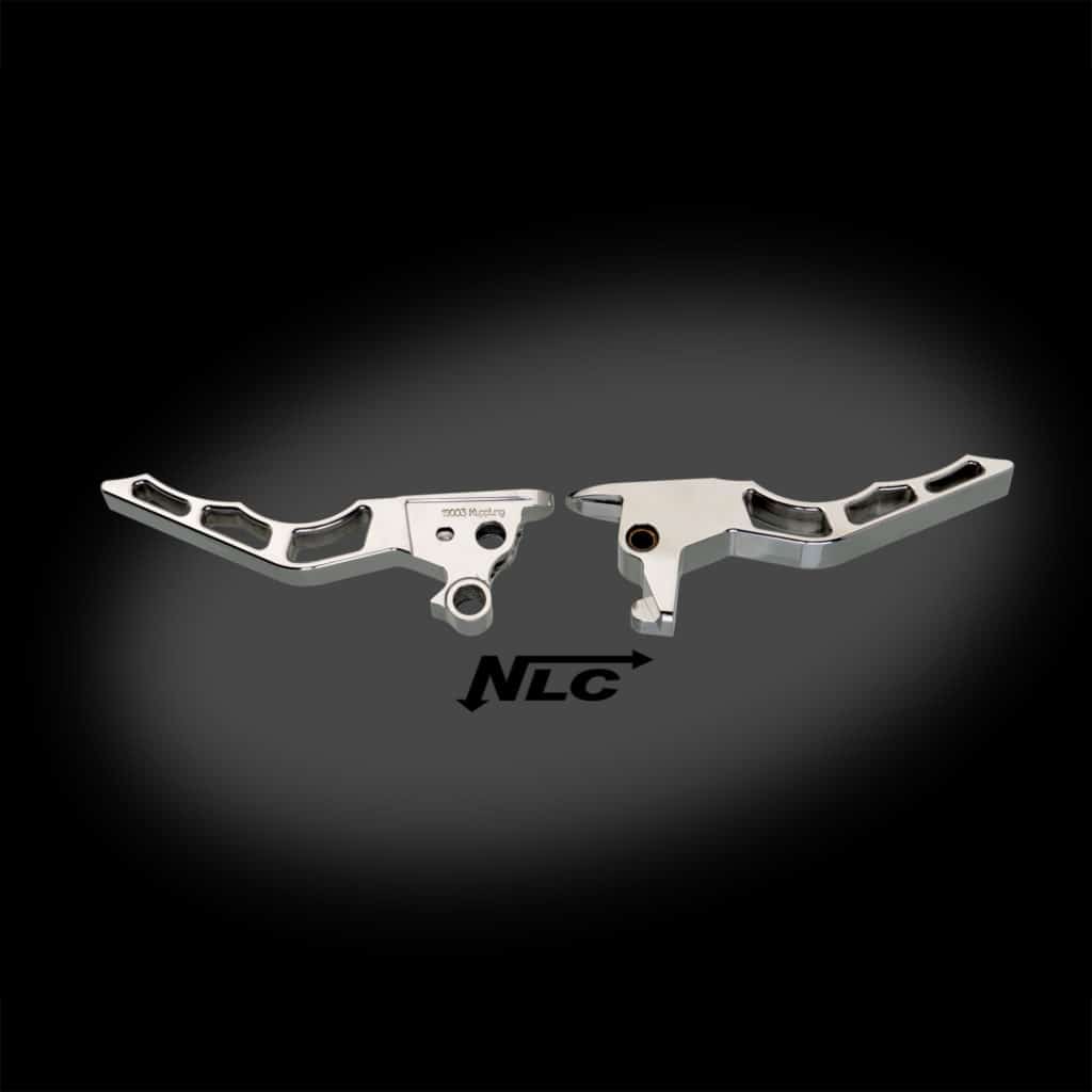 ST-16002     Softail CNC- Design Handhebel "Shorty"  1996 - 2014
