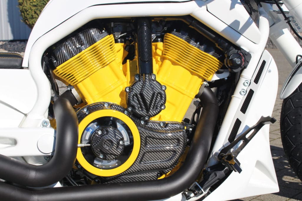 VR-50400      NLC-Design Hupencover incl. Hupe für V-Rod alle Bj.