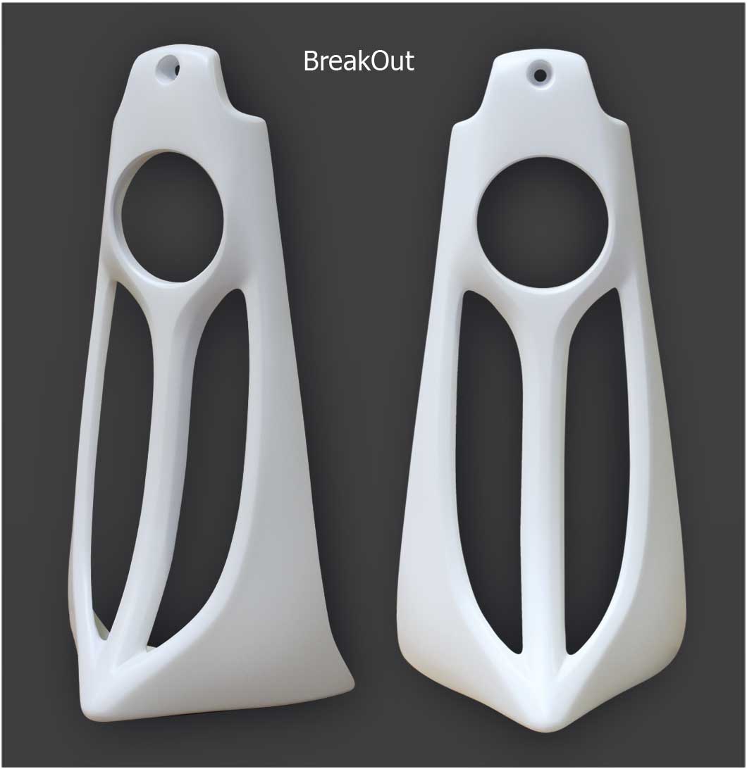 ST-1020    NLC  - Motorspoiler Softail und BreakOut