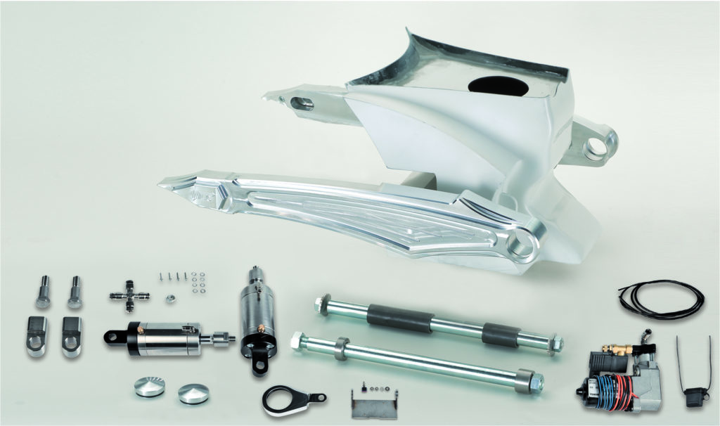 DS-3000     NLC -  Schwingenkit down-shock  "clean dream" für alle V-Rod ab 2007