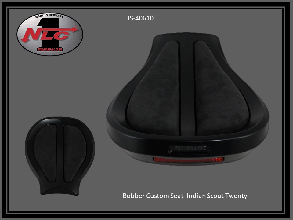 IS-40610 Aluminium Bobber Sitz Indian Scout